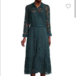 Nanette Lapore lace midi dress